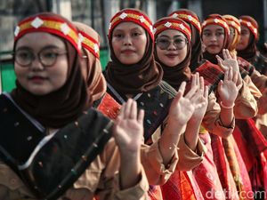 Tarian hingga Gowes Bareng Meriahkan Hari Pramuka