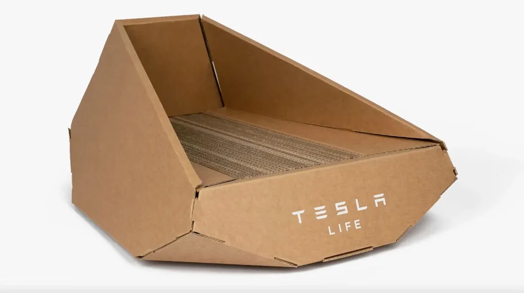 Tesla menjual tempat tidur kucing