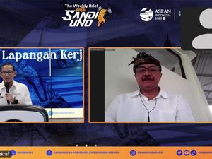 Sandiaga Soroti Sampah di Perairan Nusa Penida Seusai Dikeluhkan Turis AS