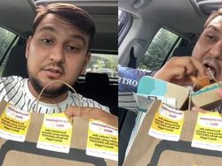 Tidak Diberi Tip, Pengantar Ini Balas Dendam dengan Makan Pesanan Pelanggan