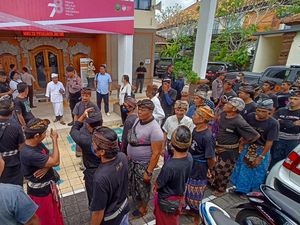 Mediasi Sengketa Pura Dalem Kelecung Buntu, Warga Kembali Datangi PN Tabanan