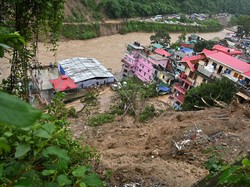 Pilu, 58 Orang Tewas dalam Banjir-Tanah Longsor di India