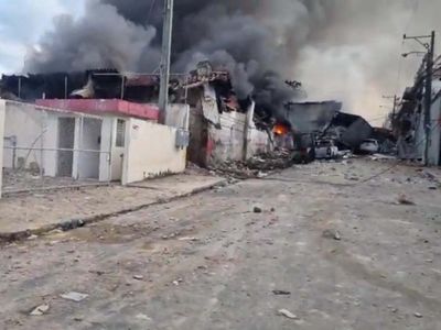 Duar! Ledakan Guncang Gedung di Republik Dominika