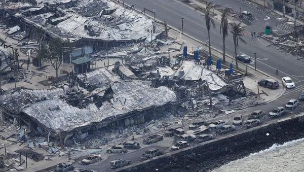 5 Foto Ngeri Ribuan Rumah dan Bangunan di Hawaii Jadi Abu