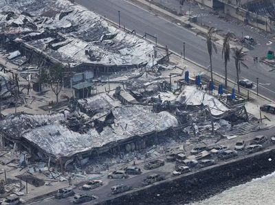 5 Foto Ngeri Ribuan Rumah dan Bangunan di Hawaii Jadi Abu