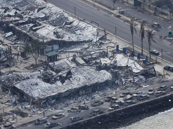 5 Foto Ngeri Ribuan Rumah dan Bangunan di Hawaii Jadi Abu