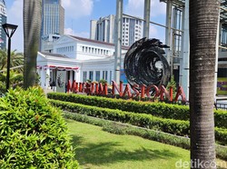 Robohnya (Plafon) Museum Nasional