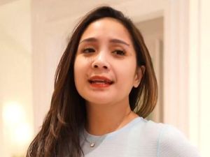 Reaksi Nagita Slavina saat Ditanya Sedang Hamil Anak Ketiga