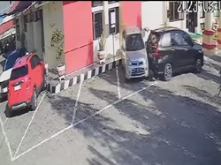 Kronologi OTK Tabrak Lari Mobil Hakim di Parkiran PN Pinrang