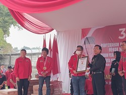 Beri Layanan Kesehatan Gratis 435 Desa Se-Bogor, PDIP Dapat Rekor MURI