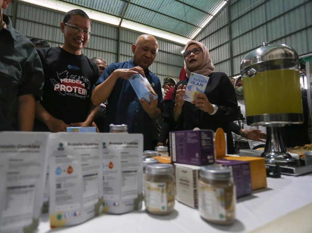 Penampakan Susu Ikan Indramayu yang Jadi Obat Stunting Penampakan Susu Ikan Indramayu yang Jadi Obat Stunting
