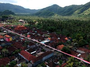 Bendera Merah Putih Sepenjang 400 Meter Mejeng di Bali