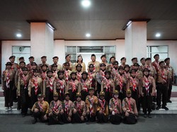 25 Insan Pramuka di Kediri Dapat Penghargaan Lencana Pancawarsa