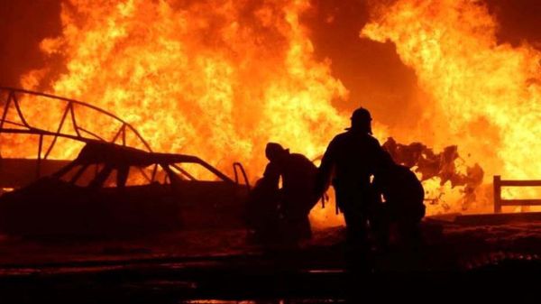 Ledakan Pom Bensin Rusia Tewaskan 25 Orang