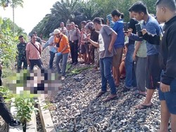 Berdiri di Pinggir Rel, Pria di Simalungun Tewas Tertabrak Kereta Api
