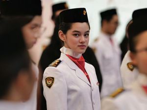 8 Foto Putri Rionaldo Stokhorst Cantik Beranjak Dewasa, Jadi Paskibra