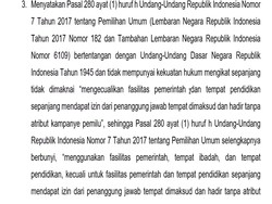 Tok! MK Larang Total Tempat Ibadah Jadi Lokasi Kampanye
