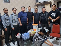 Pria di Samarinda Selundupkan Sabu Dalam Botol Lotion ke Lapas Ditangkap