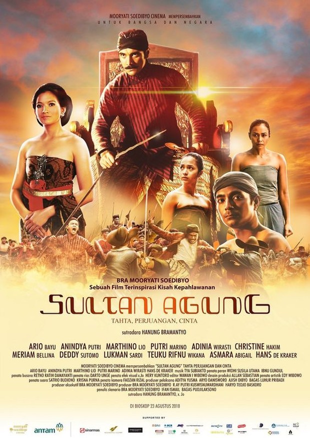 Sultan agung tahta, perjuangan, cinta (2018)/Foto: Pinterest