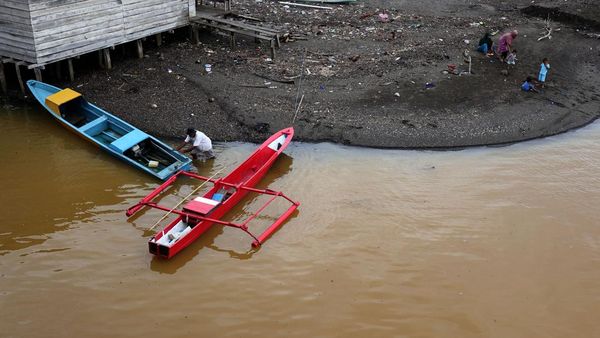 Sungai Sagea di Halmahera Keruh, Diduga Tercemar Aktivitas Tambang