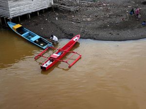 Sungai Sagea di Halmahera Keruh, Diduga Tercemar Aktivitas Tambang