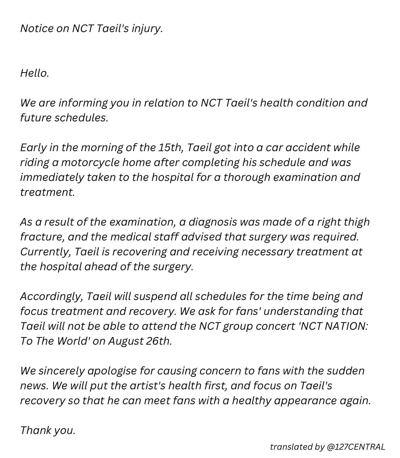 Taeil NCT