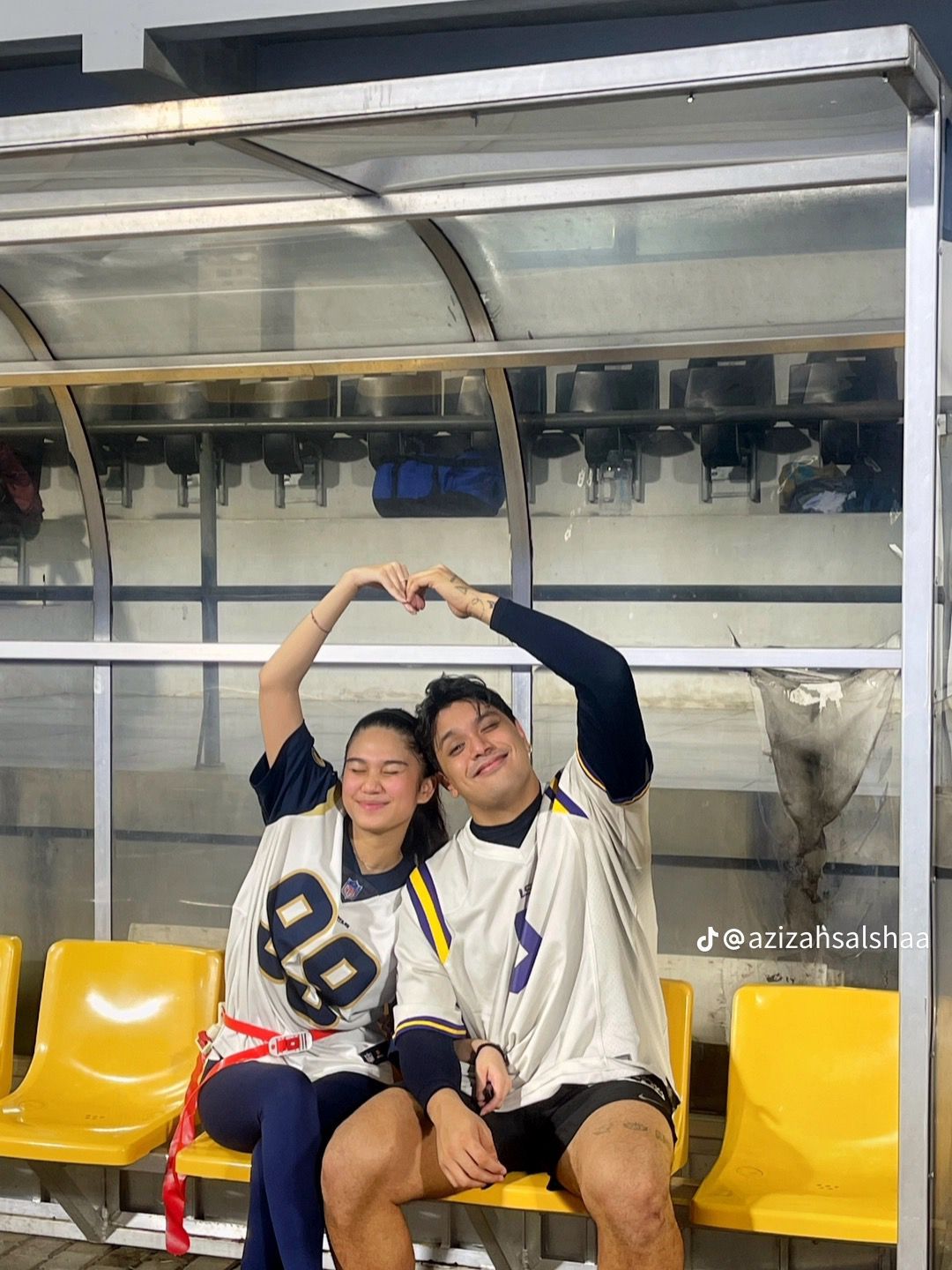 Azizah Salsha dan Philo Paz Armand