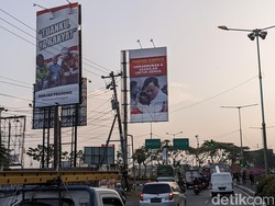 Baliho Ganjar dan Prabowo Mejeng Sebelahan di Lingkar Demak