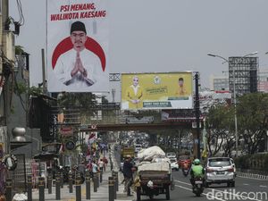 Batal Nyalon, Baliho Kaesang Masih Mejeng di Depok