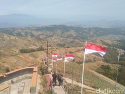Panyaweuyan Majalengka Makin Cantik di Momen HUT ke-78 RI