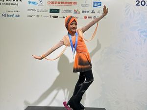 Mikaila Kaia Fathima Putri Ippho Santosa Sabet 2 Emas dan 1 Perunggu di Skate Asia Mikaila Kaia Fathima Putri Ippho Santosa Sabet 2 Emas dan 1 Perunggu di Skate Asia