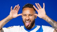 5. Neymar. Dari Paris Saint-Germain ke Al-Hilal dengan transfer 86,3 juta paun (Rp 1,68 triliun). Foto: REUTERS/HANDOUT