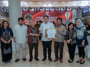 Pemkab Dairi Raih Penghargaan Anugerah Keterbukaan Informasi Publik