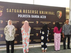 Polisi Kembali Tangkap 3 Perempuan Open BO di Banda Aceh