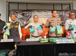 Polres Tangsel Bongkar Sabu-Inex Built Up Asal Belgia Senilai Rp 10 M