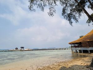 Buruknya Polusi Udara Dilihat dari Pulau-pulau di Utara Jakarta