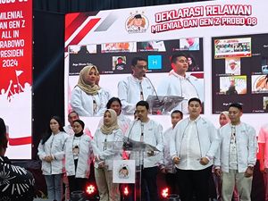 Relawan Probo 08 Deklarasi Prabowo Subianto Capres 2024