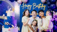 7 Foto-foto Keseruan Kejutan Ulang Tahun ke-40 Ruben Onsu