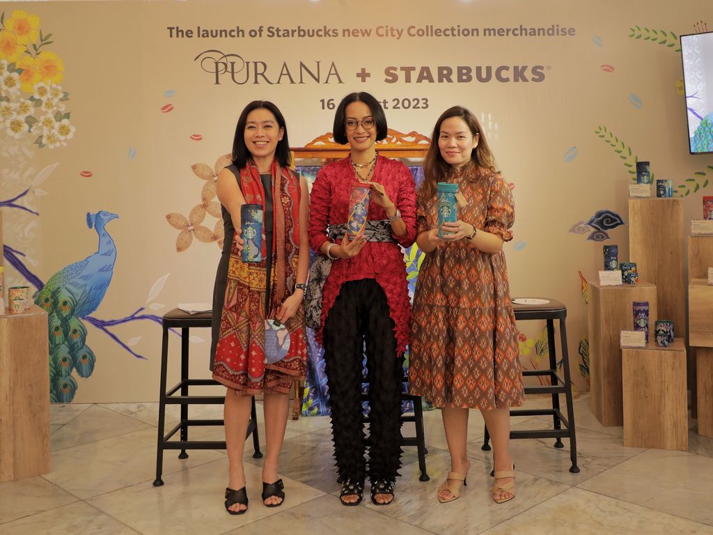 Starbucks Hadirkan Koleksi Merchandise Terbarunya yang Mengangkat Keragaman Kain Indonesia, Bersama Purana