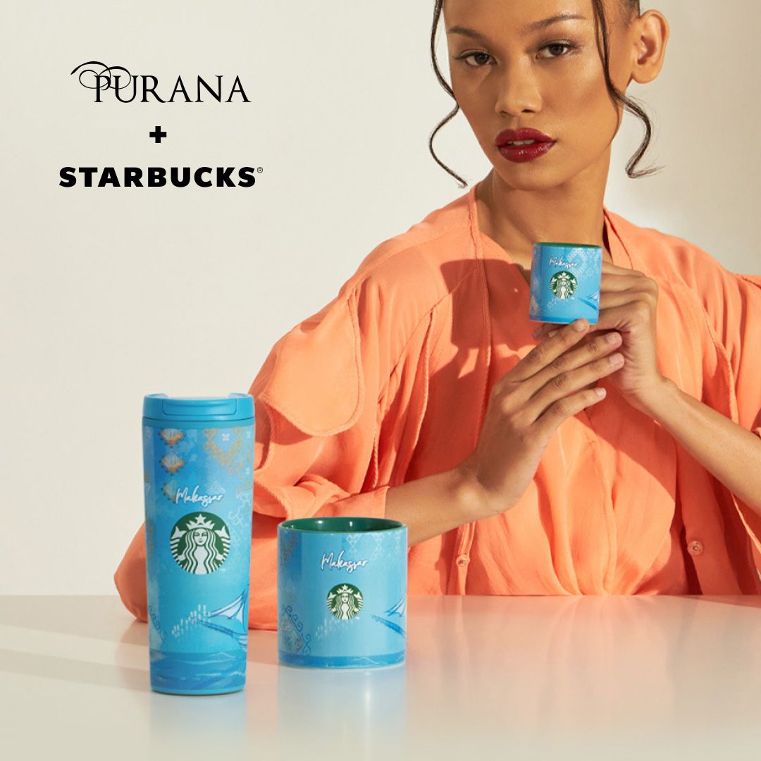 Starbucks Hadirkan Koleksi Merchandise Terbarunya yang Mengangkat Keragaman Kain Indonesia, Bersama Purana