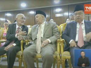 Try Sutrisno, Jusuf Kalla hingga Istri Gus Dur Hadiri Sidang Tahunan MPR