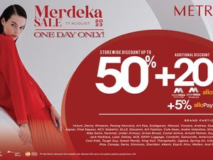 Khusus Hari Ini! Metro Department Store Banjir Diskon 50+20%, Buruan Serbu Khusus Hari Ini! Metro Department Store Banjir Diskon 50+20%, Buruan Serbu