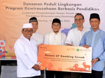 Donasi Kambing Ternak untuk Berwirausaha