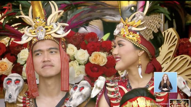 Erina Gudono dan Kaesang Pangarep