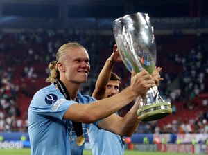 Piala Super Eropa: Man City Samai Gelar Juara Man United Piala Super Eropa: Man City Samai Gelar Juara Man United