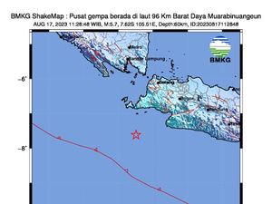 Gempa M 5,9 Guncang Banten, Terasa Sampai Jakarta