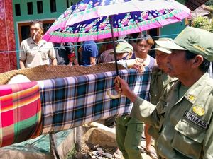 Nyawa sang Linmas Sukabumi Melayang Jelang Upacara HUT ke-78 RI