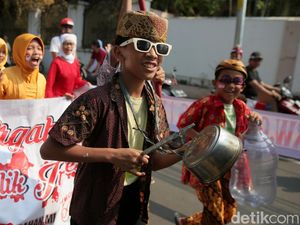 Kemeriahan Karnaval Kemerdekaan di Menteng Jakpus