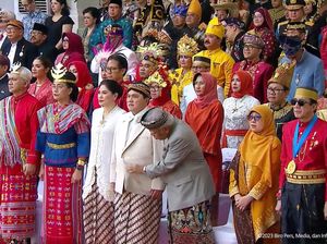 Kocaknya Pak Bas Bikin Netizen Gemas di Upacara Kemerdekaan RI