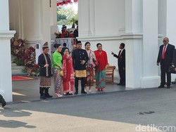 Megawati Hadiri Upacara HUT Ke-78 RI di Istana Merdeka